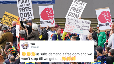 Who Is Dom And Why Do Anti-Vax 5G Conspiracy Theorist Lockdown Protesters Want To Free Him?