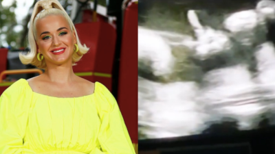 Katy & Orlando’s Bb, Already Aware Of The Shit She’s In For, Flips The Bird In Ultrasound Pic