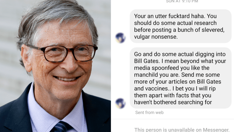 I Researched If Bill Gates Caused The Coronavirus After I Was Called A “Fucktard” In My DMs