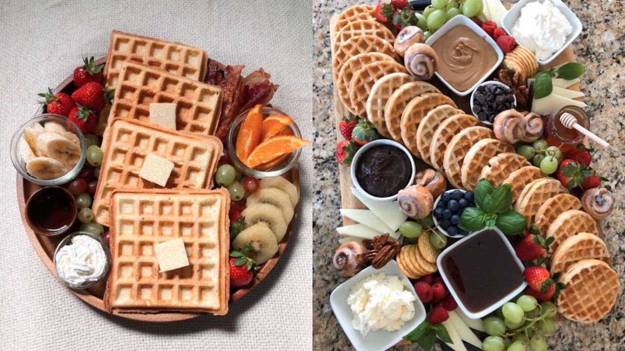 Waffle Charcuteries Are 1000% What We’re Gonna Labour Over For Brunch This Weekend