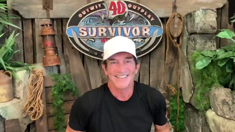 Island Daddy Jeff Probst Is Announcing The ‘Survivor 40’ Winner From A DIY Set In His Garage