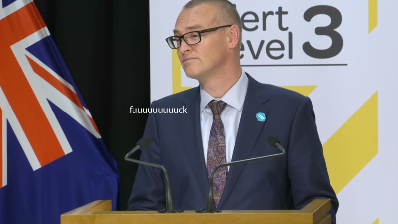 It 100% Sounds Like New Zealand’s Health Minister Dropped The C-Bomb (Not COVID) On Live TV