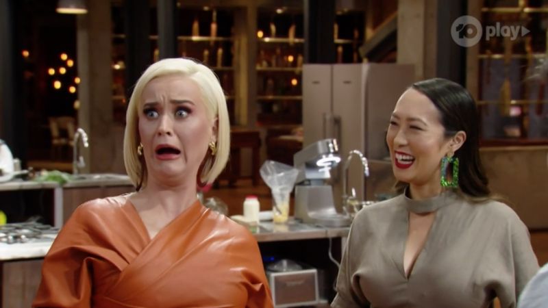 Katy Perry Spent Her Entire Time On The ‘MasterChef’ Set Trolling The Shit Out Of Contestants