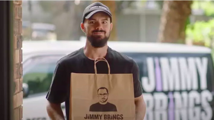 jimmy brings free delivery