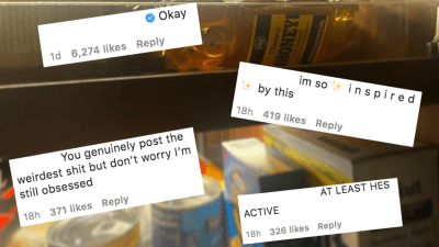 Timothée Chalamet Posted A Pantry Pic To Instagram & The Reactions Are Simply Delicious