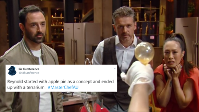 Reynold Tried To Make Apple Pie On ‘MasterChef’ And Ended Up With A Sugary Orb Of Mysteries
