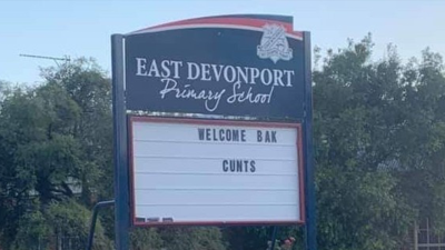 A Special Good Evening To The Mastermind Of This Classic Stitch Up At A Tassie Primary School
