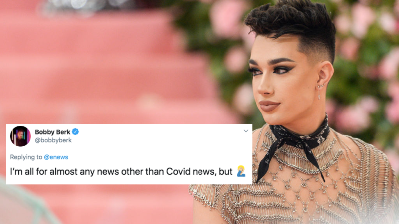 Twitter’s Not Having A Fkn Bar Of This Article About James Charles Farting On His New Show