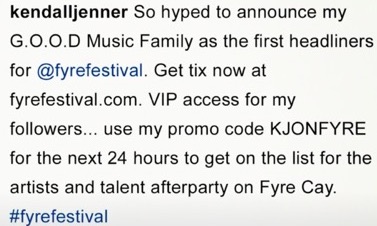 Kendall Jenner Forced To Pay $137k For Promoting That Fyre Fest Clusterfuck-Turned-Lawsuit