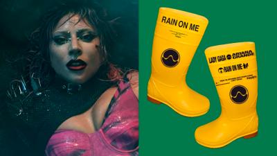 Lady Gaga Is Flogging ‘Rain On Me’ Gumboots To Go With Your ‘Chromatica’ Jockstrap