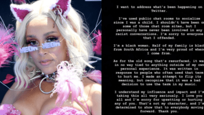 Doja Cat Apologies After Racist Song Resurfaces & For Being Outed As Member Of Alt-Right Group
