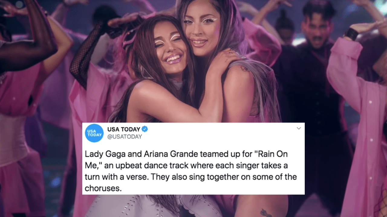 Can Someone Please Explain To USA Today What A Duet Is?