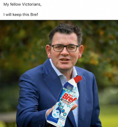 The Facebook Group Where Everyone Memes Dan Andrews Has Swelled To Some 20K Shitposters