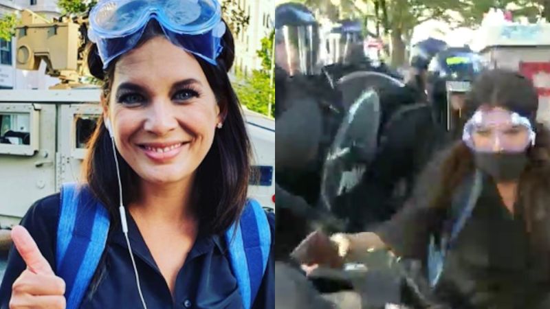That 7NEWS Journo Says US Cops Were “Completely Indiscriminate” At Peaceful Protest