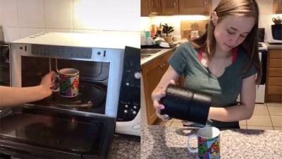 Gaze In Complete Horror At This American’s Truly Chaotic Attempt At Making Tea