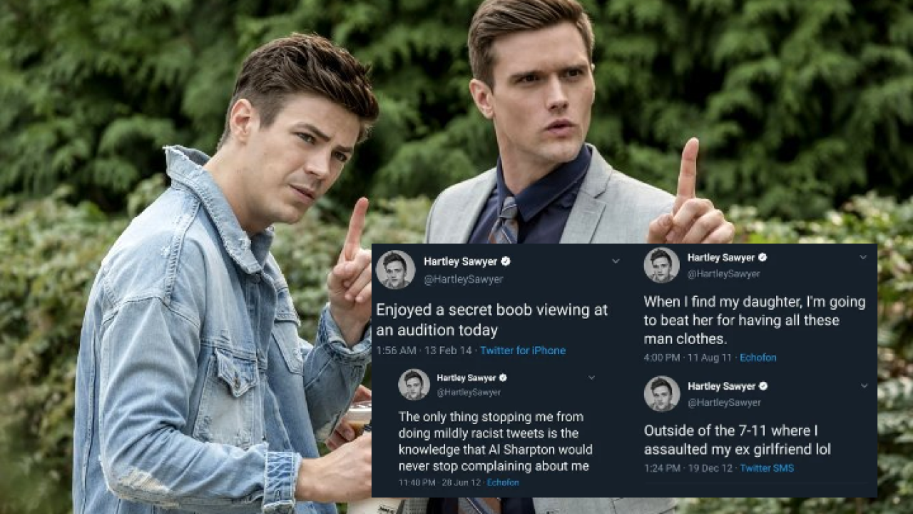 ‘The Flash’ Stars React To Hartley Sawyer’s Firing Over Series Of Racist & Misogynistic Tweets