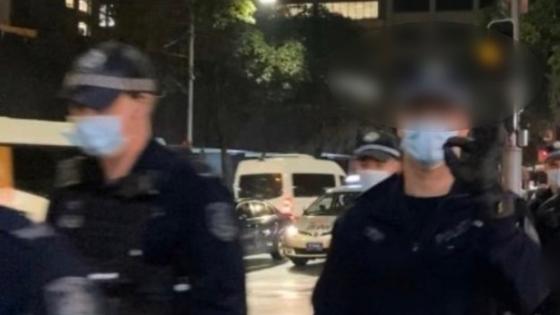 NSW Police Officer Accused Of Making White Power Symbol Near Black Lives Matter Protesters