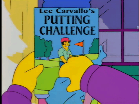 lee carvallo putting challenge