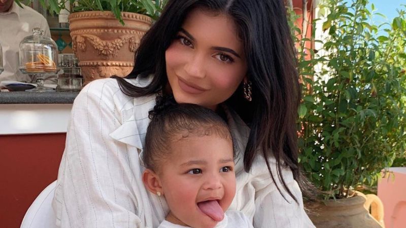 Kylie Jenner’s Bb Stormi Scores Her 1st Vogue Cover & She Doesn’t Look Too Happy To Be There
