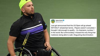 Dylan Alcott Accuses US Open Of “Blatant Discrimination” After Canning 2020 Wheelchair Comp