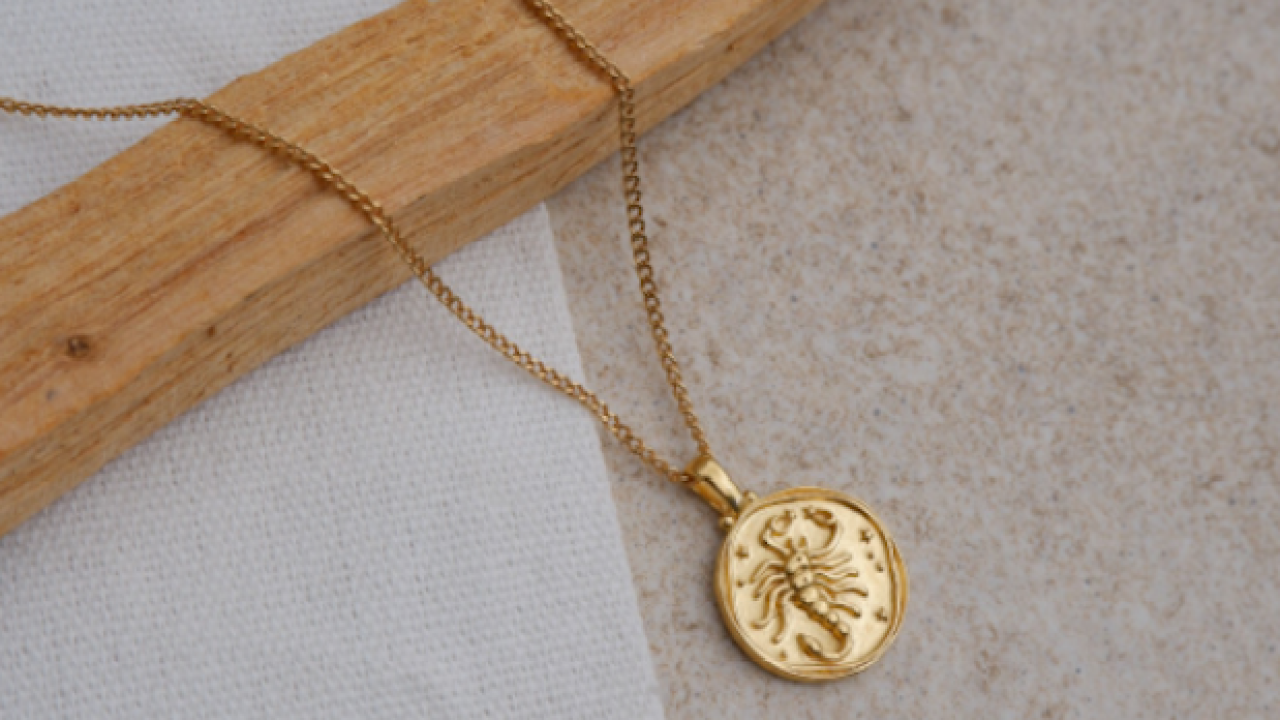 Tell The World You’re A Psycho Scorpio With These Primo Customisable Zodiac Necklaces