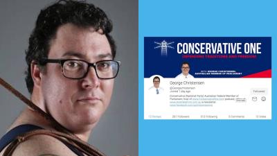 George Christensen Joined Twitter’s Right-Wing Rival And His Page Is Already A Wild Ride