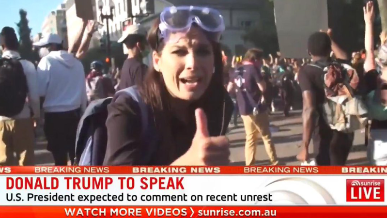 Aussie Reporter “Physically Assaulted” By Cops At A BLM Protest Testifies Before US Congress