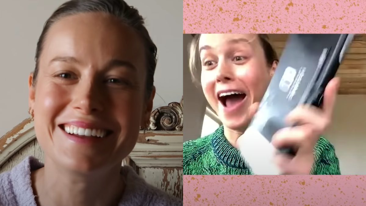 Brie Larson is a Youtuber
