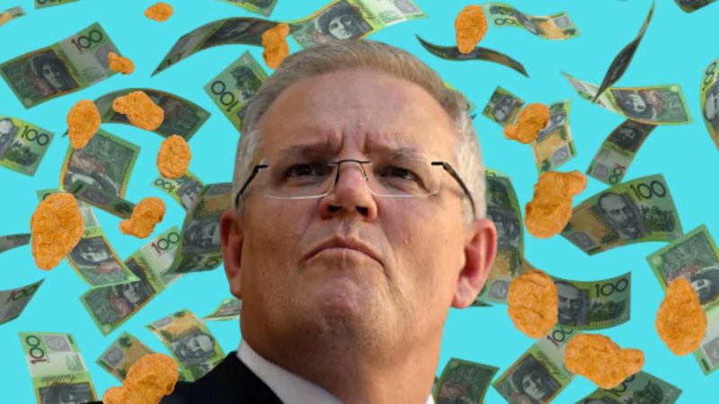Our New $270B Military Budget Could Buy Free Uni, A Boosted Newstart, And McNugget Mountain
