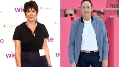 Resurfaced Pic Shows Ghislaine Maxwell & Kevin Spacey On Thrones At Buckingham Palace