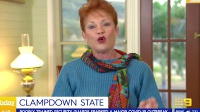 ‘Today’ Is Ditching Pauline Hanson As A Regular Guest After A Disastrously Racist Interview
