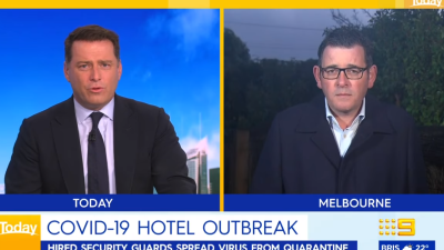Dan Andrews Was Just Grilled Over His Failure To Contain COVID-19 On Every Breakfast TV Show