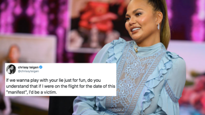 Chrissy Teigen Once Again Forced To Deny Wack Conspiracies She Had Anything To Do W/ Epstein