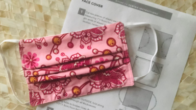 Spotlight Have A Free Downloadable Sewing Pattern For DIY Cloth Face Masks