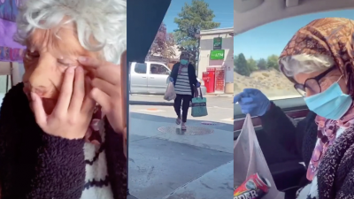 TikTok Teens Are Dressing Up As Masked Grannies To Score Booze & You Must Admire The Effort