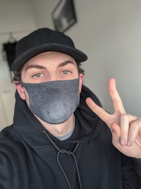 I Sacrificed A Sock To Road Test The No-Sew Face Mask Sweeping TikTok, And Here’s My Result