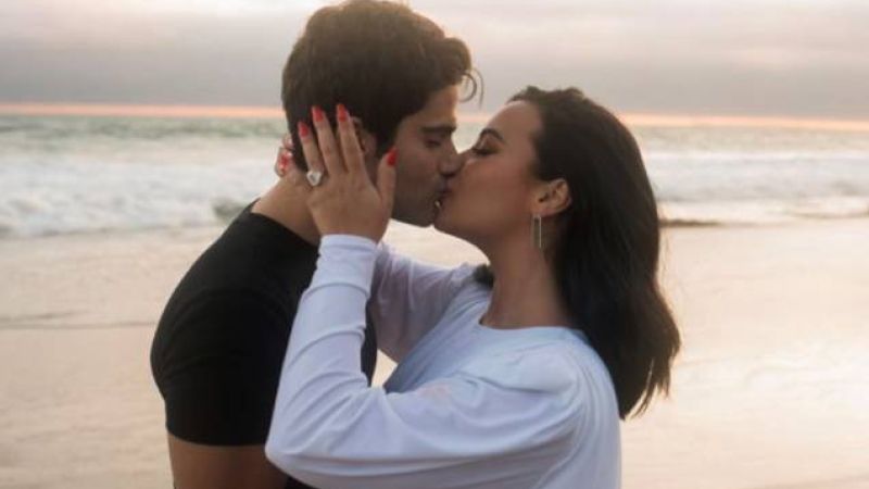 Demi Lovato & Max Ehrich Emerged From 4 Months Of Quarantine Together Very Much Engaged