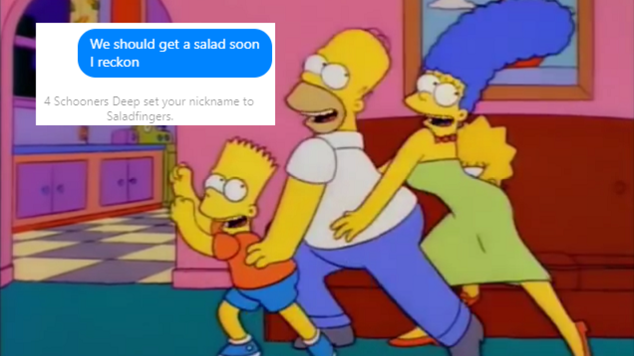 Can You Actually Win Friends With Salad? A Simpsons-Flavoured Investigation