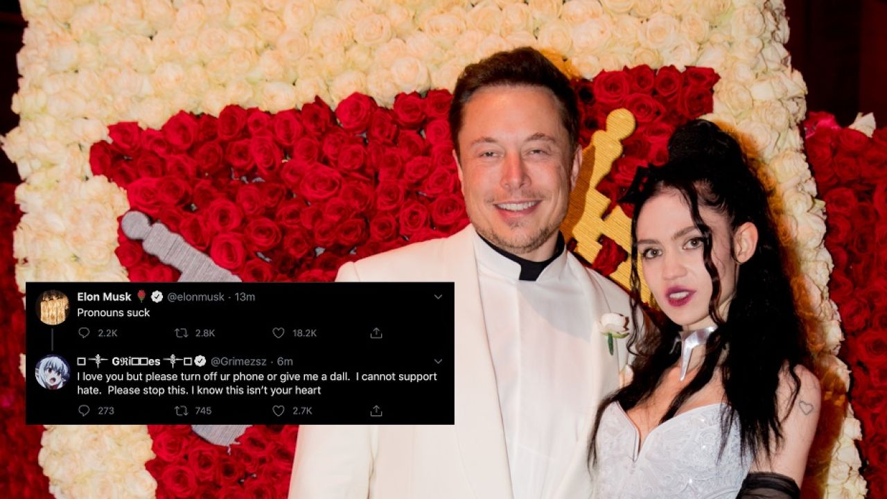 Elon Musk Is Back On His Twitter Bullshit And Grimes Appears To Be Pissed About It