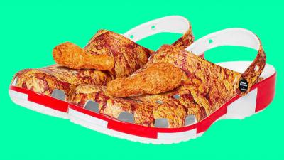 KFC Crocs (?) That Are Fried Chicken-Scented (??) Have Sold Out Online (???)