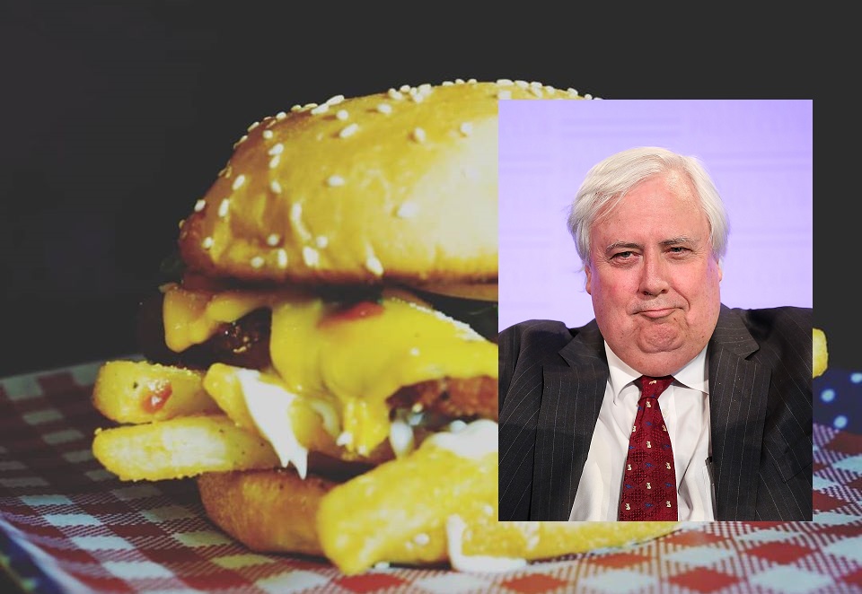 Clive Palmer, Burger