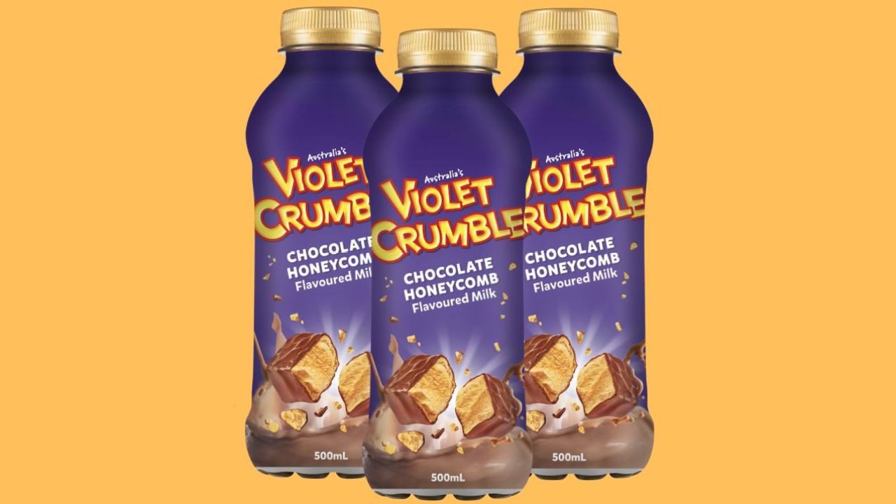 Pics Of Violet Crumble Choccy Milk Have Popped Up Outta Nowhere & The Fuck, Is This Real?