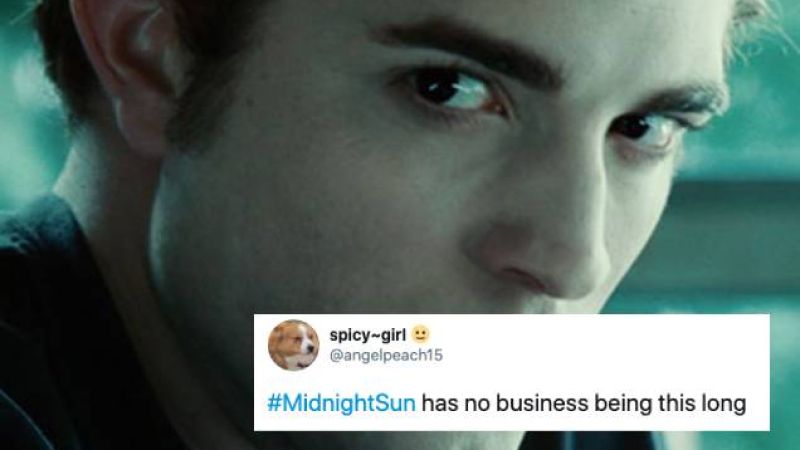 The First Twitter Reactions To Midnight Sun Are In & They’re As Blinding As Edward’s Skin