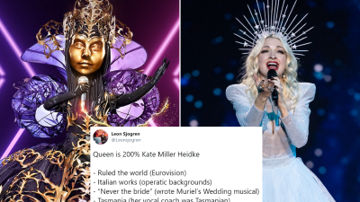 Kate Miller-Heidke Is 100% Queen On Masked Singer & Nothing Will Convince Twitter Otherwise