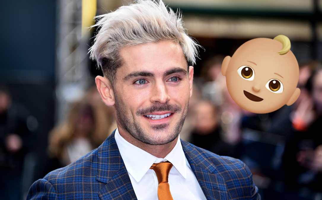 Zac Efron Is A Confirmed Daddy (In The Upcoming Disney+ Remake Of Three Men And A Baby)