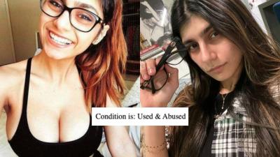 Mia Khalifa Is Auctioning Off *Those* Glasses To Raise Funds For Beirut & There’s Already A $140K Bid