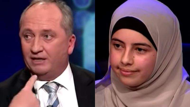 A Young Hijabi Kid Asked Q+A About Diversity On TV & Barnaby Joyce Replied With ‘I’m Red’