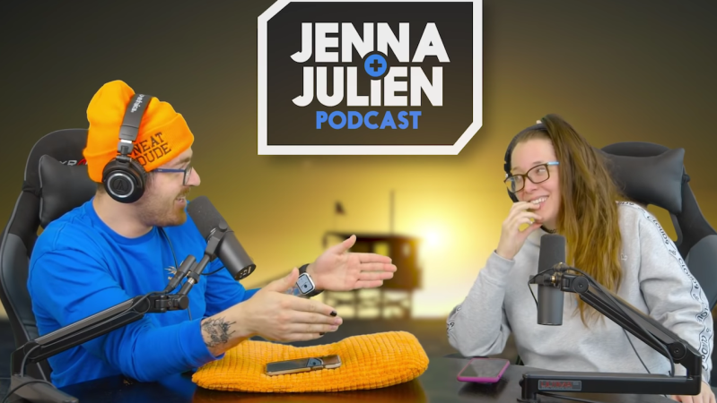 Jenna Marbles And Partner Julien Solomita Have Binned Their Podcast After 6 Years, So There’s That