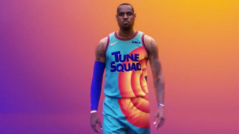 LeBron James Unveiled The New Tune Squad Jersey For Space Jam 2 & Put Me The Fuck In, Coach