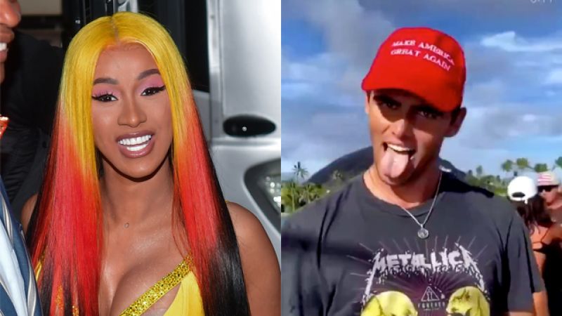 Cardi B Calls Trump Supporters TF Out On Twitter For Party Rocking To WAP & Idiots Were Mad